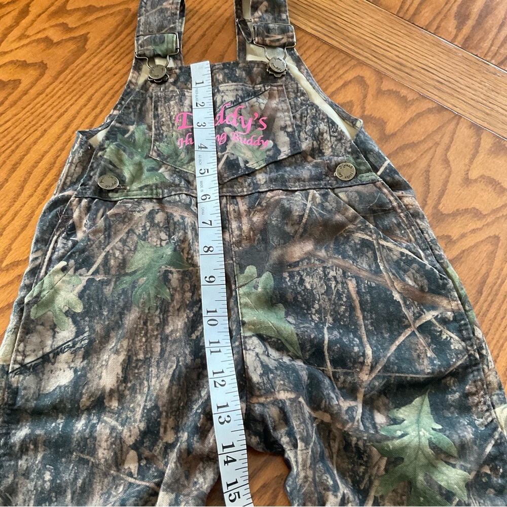 Lee Originals Camo Overalls, Little Girls Sz 24 Mos. - Picture 8 of 10